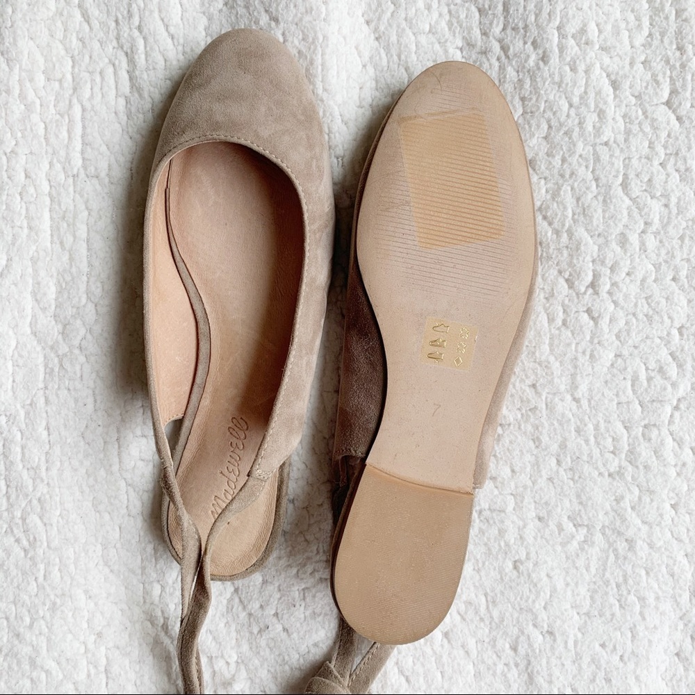 NIB MADEWELL APRIL ANKLE WRAP FLATS - Picture 2 of 13